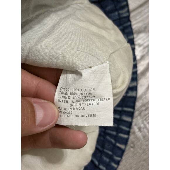 Vintage M.Julian America Full Zip Denim Bomber Jacket Pockets Y2K - Men’s Large - Picture 9 of 13